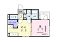 メゾンブランドブランの間取り図画像