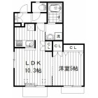 1LDKの間取り