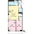 2LDKの間取り