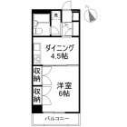 1DKの間取り