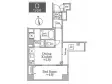 レジディア西小山の間取り図画像
