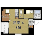 1Kの間取り