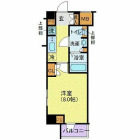 1Kの間取り