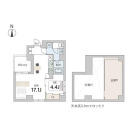 1LDKの間取り