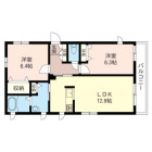2LDKの間取り