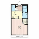 1Kの間取り