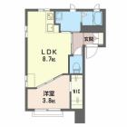 1LDKの間取り