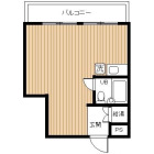 1Rの間取り