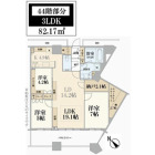 3SLDKの間取り