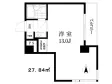 メヌエット白金の間取り図画像