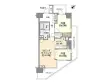 ブランズ芝浦の間取り図画像