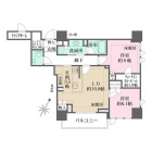 2LDKの間取り