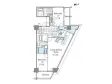 コンフォリア新宿イーストサイドタワーの間取り図画像