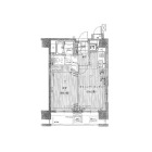 1DKの間取り