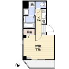 1Kの間取り