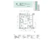 プレジール入谷の間取り図画像