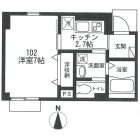 1Kの間取り