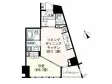 サンクタス市ヶ谷富久町イーストタワーの間取り図画像