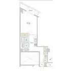 1Kの間取り