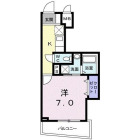 1Kの間取り