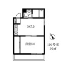 1DKの間取り