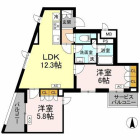 2LDKの間取り