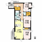 3LDKの間取り