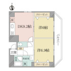 1Kの間取り