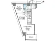 コンフォリア新宿イーストサイドタワーの間取り図画像
