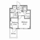 1DKの間取り
