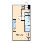 1Rの間取り