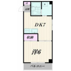 1DKの間取り