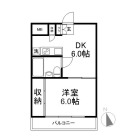 1DKの間取り
