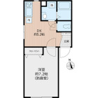 1DKの間取り