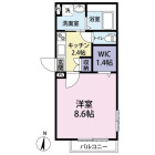 1Kの間取り
