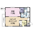 1LDKの間取り