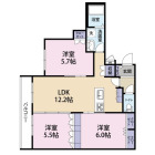 3LDKの間取り