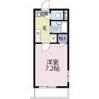 1Kの間取り