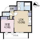 1LDKの間取り