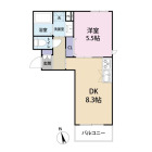 1DKの間取り