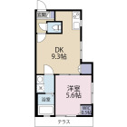 1DKの間取り