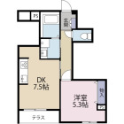 1DKの間取り