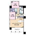 2LDKの間取り
