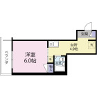 1Kの間取り