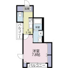1Kの間取り