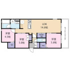 3LDKの間取り