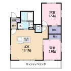 2LDKの間取り