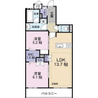 2LDKの間取り