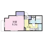 1Kの間取り