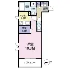1Kの間取り